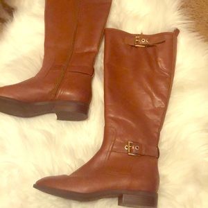 Nine West Brown Riding boots